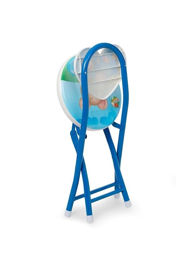 Mammoth MAMMOTH Colorful Childrens Multi Function Cute Small Chair Homeschooling Homework Lightweight Stack able Folding for Classroom Camping Fishing  - Image 5