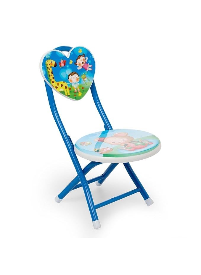Mammoth MAMMOTH Colorful Childrens Multi Function Cute Small Chair Homeschooling Homework Lightweight Stack able Folding for Classroom Camping Fishing  - Image 2