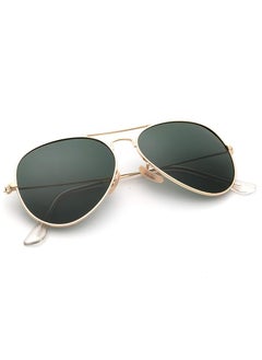Signature Aviator Sunglass - 3025 Gold 58 - Lens Size: 58 mm - Gold  - Image 1