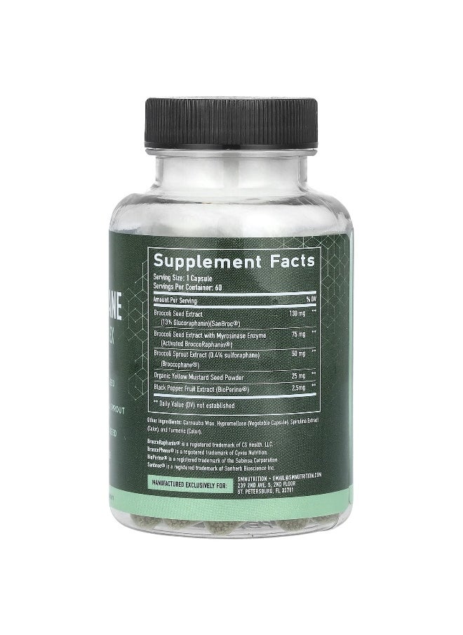 SMNutrition SMNutrition, Sulforaphane Activated Complex, 60 Capsules  - Image 2