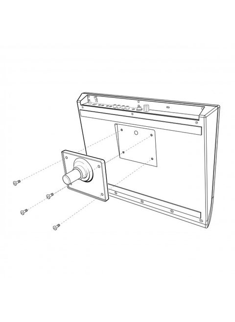 Alesis Module Mount | Mounting Plate for Multi-Pad Electronic Percussion Instruments - Mounts to Any Drum Hardware