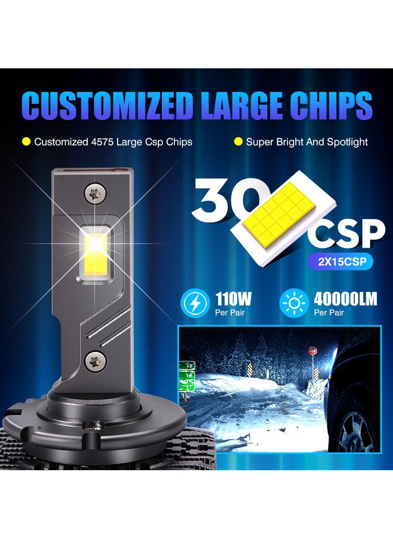 Generic Car Headlights With Customized Large Chips Super Bright And Spotlight Car Headlights  - Image 5