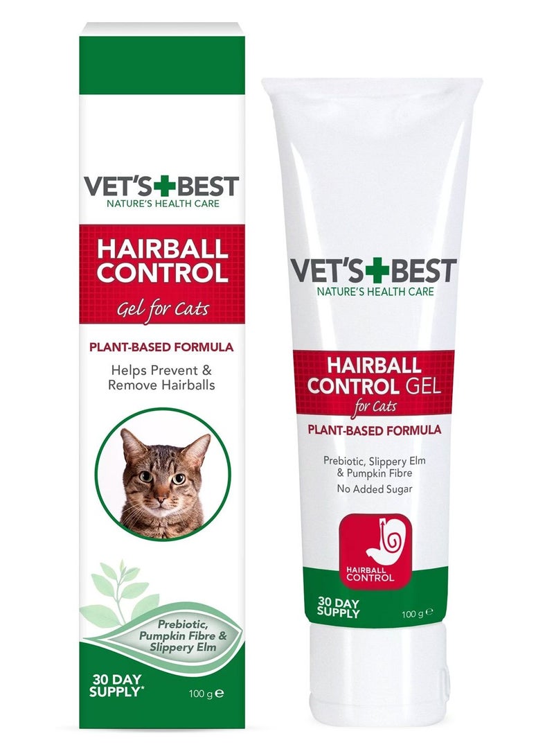 فيتس بيست Arabic Title: جل Vet’s Best للتحكم بكرات الشعر للقطط – 100 جرام - Image 1