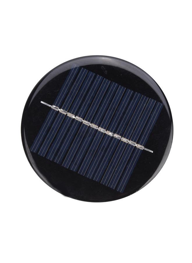 Thoraya 4PCS 6V 80MM Diameter Round Portable Stable Efficient Polycrystalline Silicon Solar Cell Panel  - Image 2