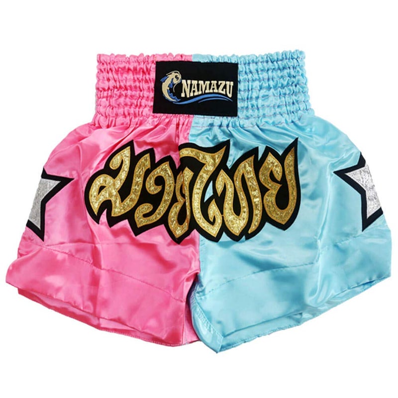 NAMAZU Muay Thai Shorts for Men and Women, High Grade MMA Gym Boxing Kickboxing Shorts Workout Training Grappling Martial Arts Fight Shorts Clothing. - Image 1