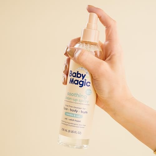 Baby Magic Soothing Clean-Up Spray, Vanilla & Oat, Hypoallergenic, 8 oz - Image 4