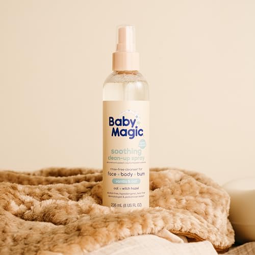 Baby Magic Soothing Clean-Up Spray, Vanilla & Oat, Hypoallergenic, 8 oz - Image 3