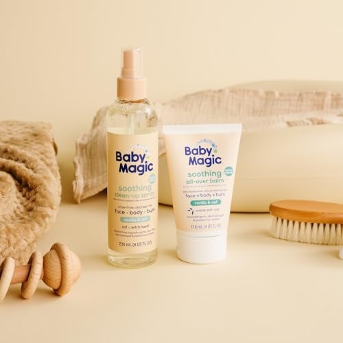 Baby Magic Soothing Clean-Up Spray, Vanilla & Oat, Hypoallergenic, 8 oz - Image 5