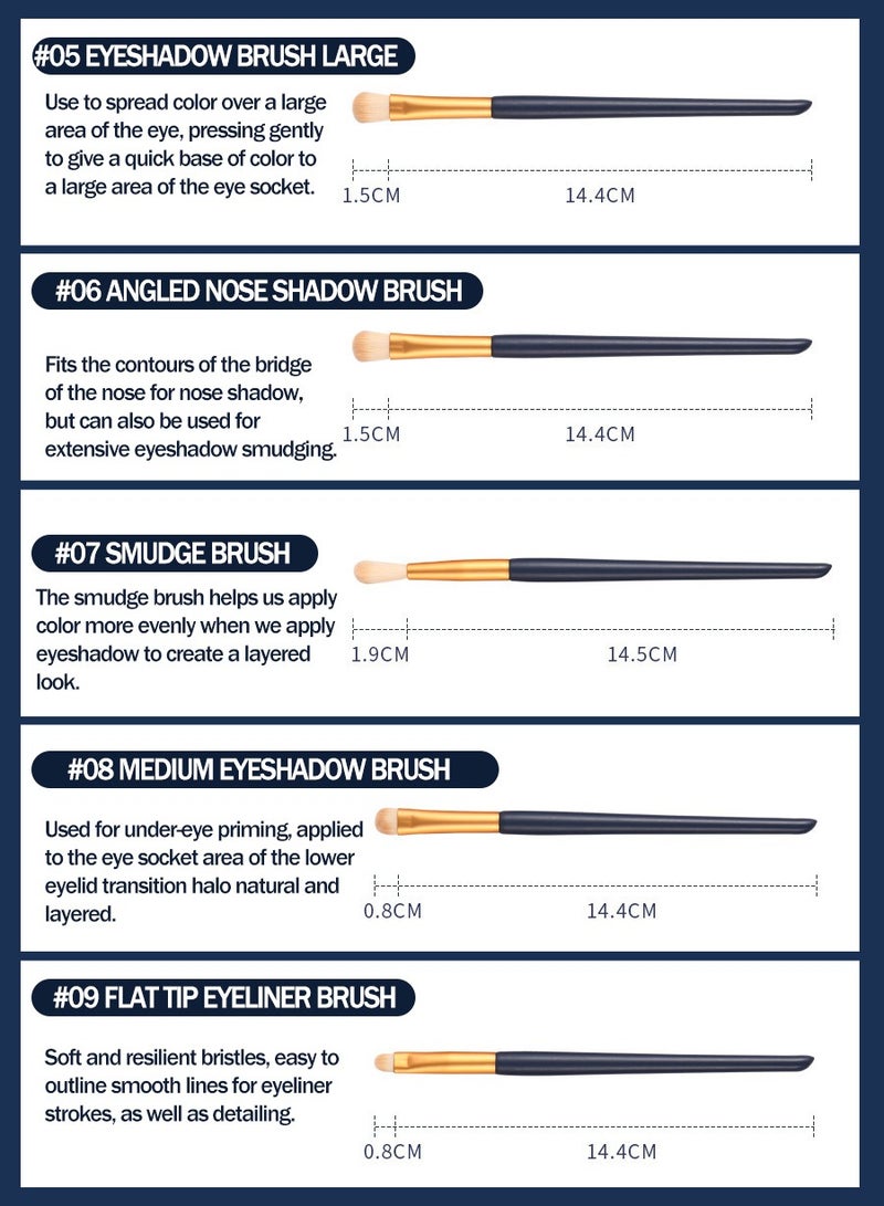 BEIRUI 12pcs Makeup Brushes with Makeup Brush Storage Tub Featuring High Quality Super Soft Bristles and Thick Aluminum Handle - Image 4