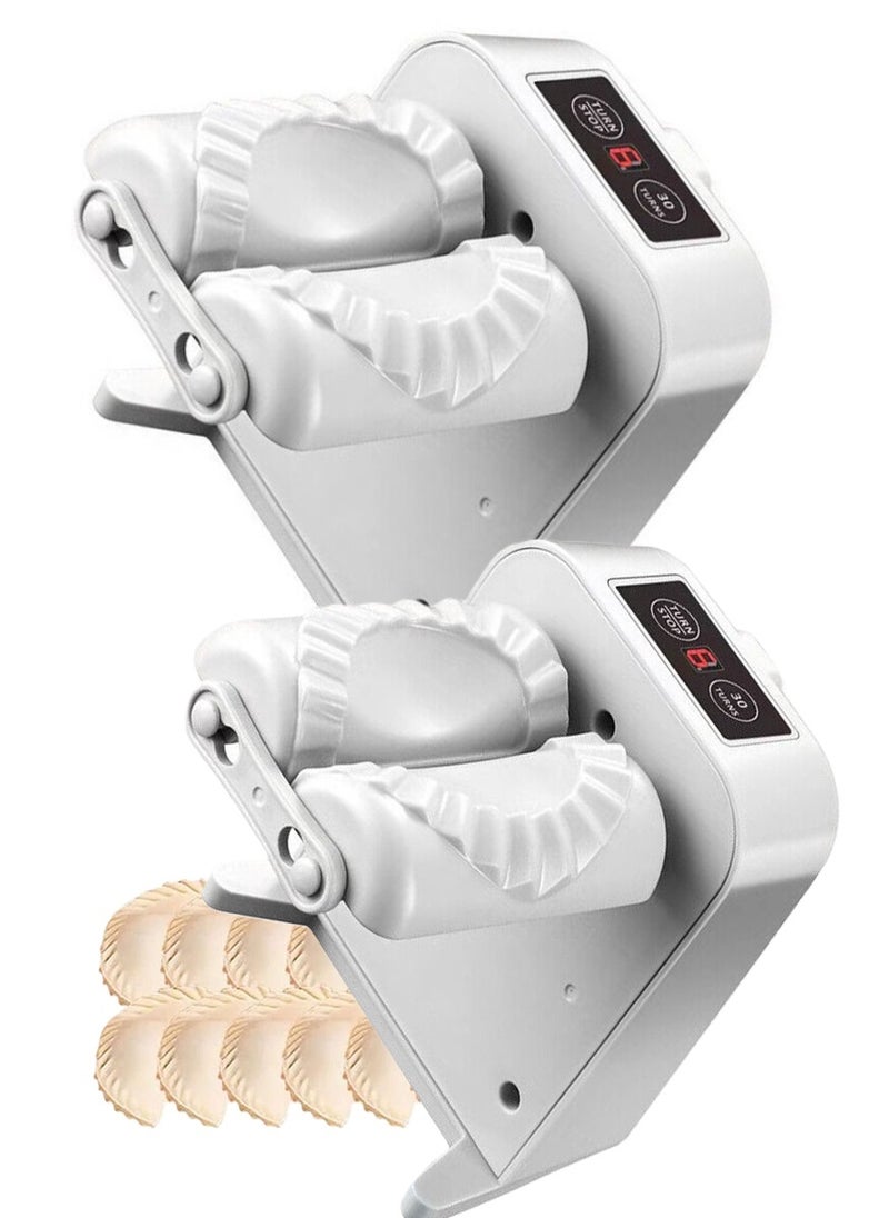 2 Piece Pack Modern Electric Automatic Dumpling Samosa Maker And Qatayef Maker for Home Kitchen And Restaurant Automatic And Easy to Use - Image 1