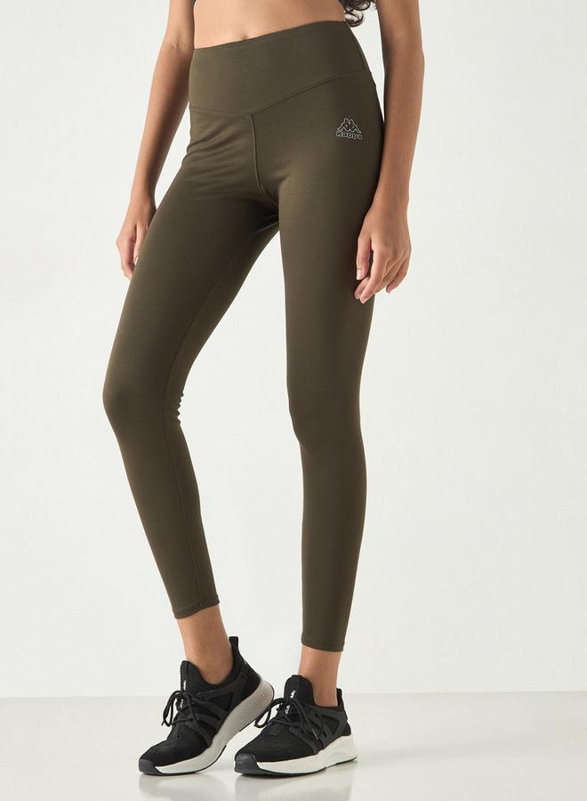 كابا بنطلون ليقنز بخصر مطّاطي وطبعات شعار من كابا - Image 1