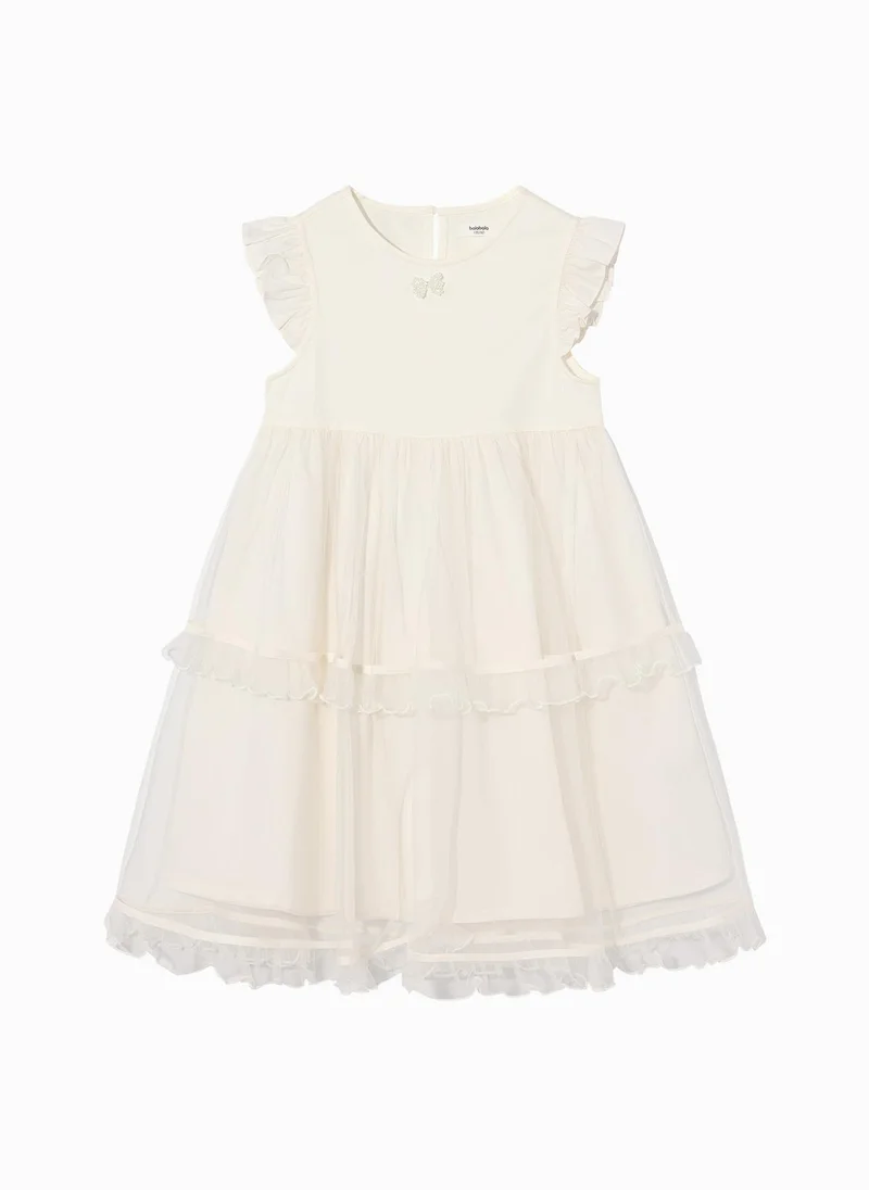 بالابالا Kids Girl Woven one-piece dress