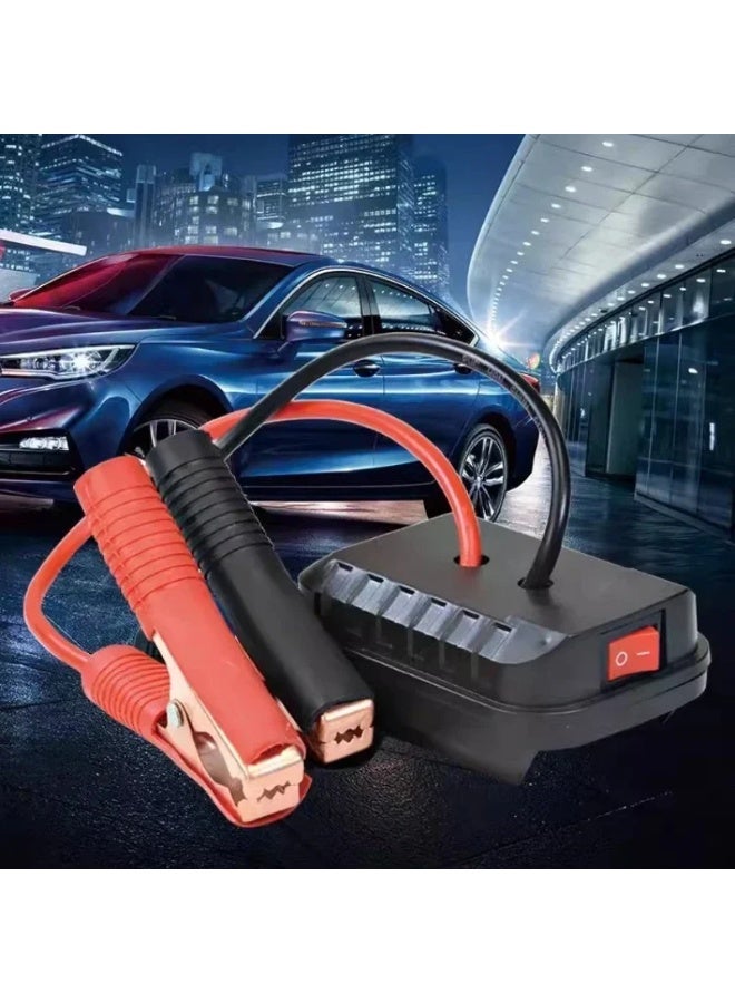 قطعة واحدة بدون بطارية، جهاز تشغيل سيارة للطوارئ، معيارية/مزدوجة بمنفذ USB، بادئ تشغيل محرك السيارة، محول بطارية، مجموعة طاقة طوارئ. - Image 1