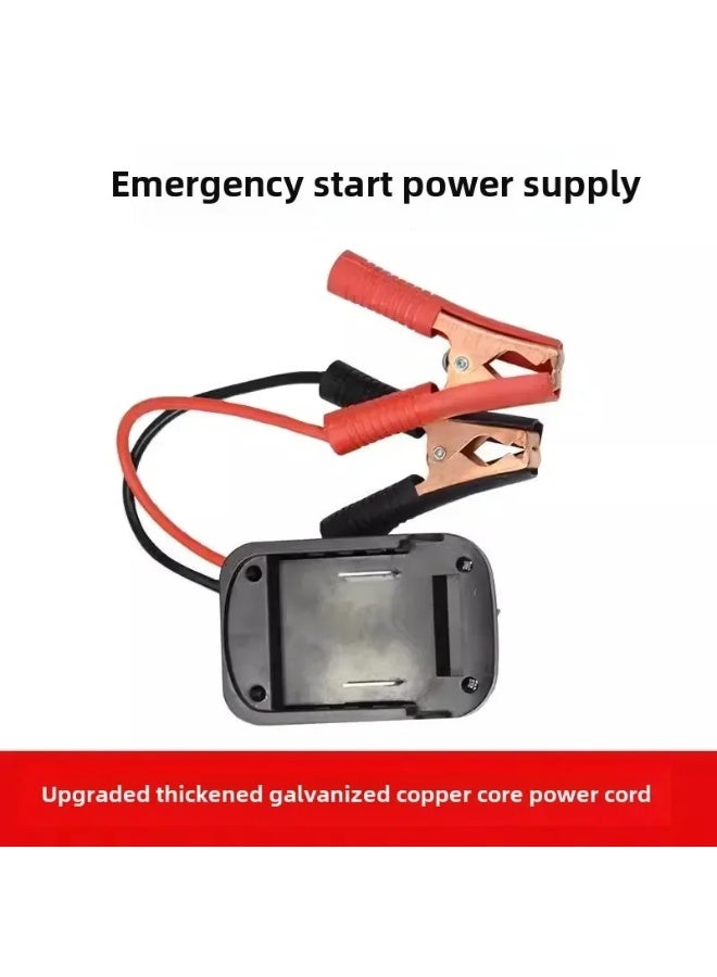 قطعة واحدة بدون بطارية، جهاز تشغيل سيارة للطوارئ، معيارية/مزدوجة بمنفذ USB، بادئ تشغيل محرك السيارة، محول بطارية، مجموعة طاقة طوارئ. - Image 4