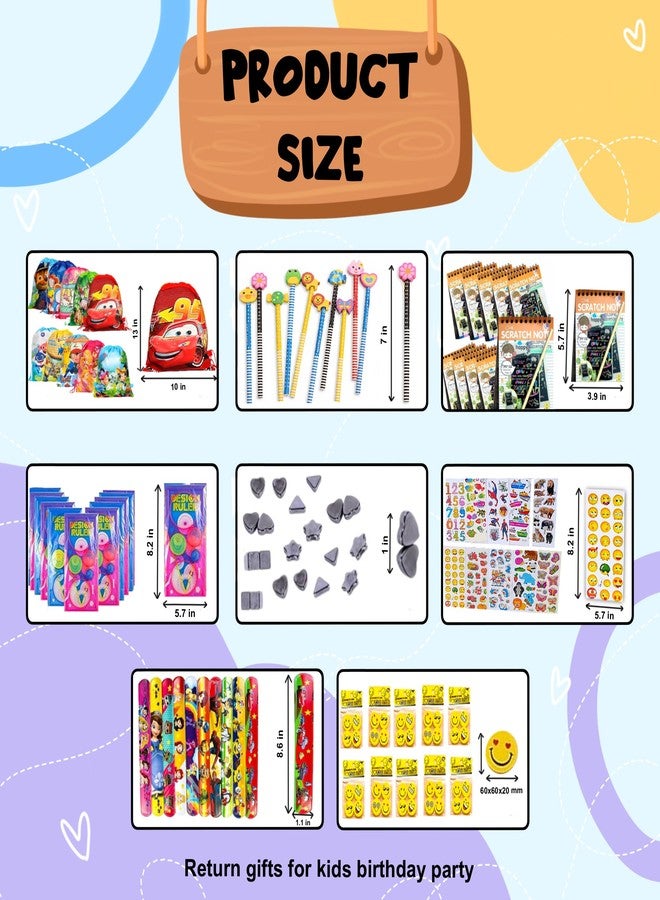 سنابترون هدايا سنابترون للأطفال - 80 قطعة، 10 مجموعات لكل هدية، هدية مثالية لأعياد ميلاد الأطفال | هدايا بالجملة لأعياد ميلاد الأطفال من عمر 4 إلى 8 سنوات | هدية نافراتري كانيا بوجان | أفضل هدايا نافراتري/كانجاك للبنات - Image 3