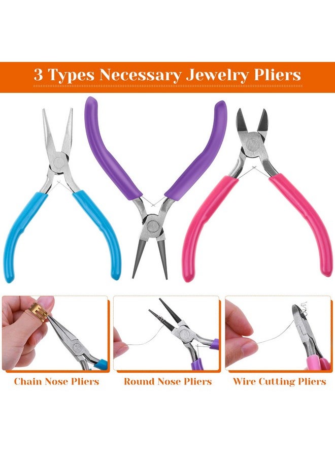PAXCOO - Jewelry Making Supplies Kit Jewelry Making Kit With Jewelry Making Tools Jewelry Wires And Jewelry Findings For Jewelry Making Repair And Beading - Image 1