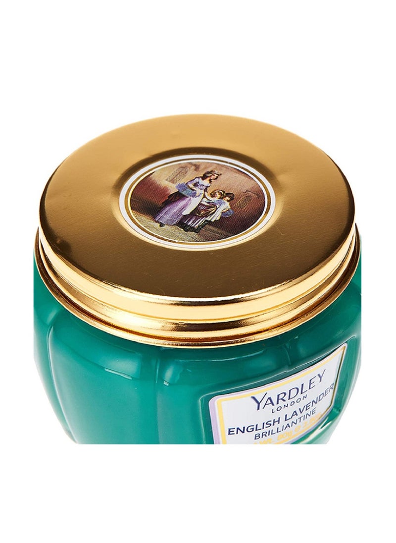 Yardley English Lavender Brilliantine Green 80gram  - Image 3