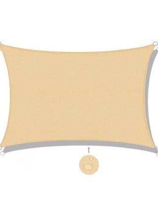 Sunny Guard 4 x 6m Rectangular Awning Shade, Waterproof and UV Blocking, Suitable for Garden and Outdoor Patio - Sand - pzsku/Z38219B0BBD7327024E9CZ/45/1750355349/861d5f9f-473c-49ba-bf2c-ec7d81a6c0be