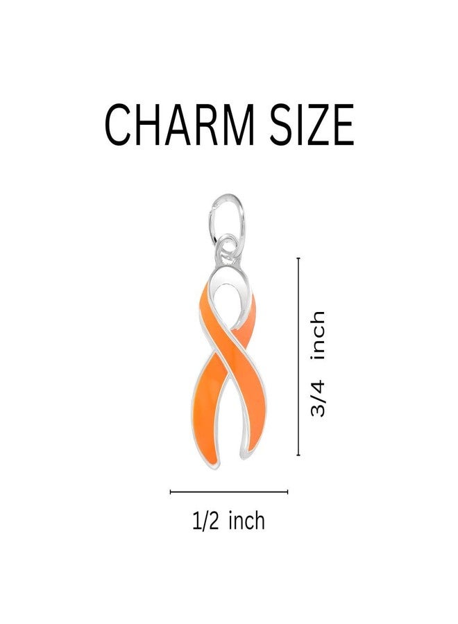 فوندريزينغ فور أ كوز جمع التبرعات من أجل قضية التوعية بمرض التصلب المتعدد، سوار من حبل الشريط البرتقالي (سوار واحد) - Image 3