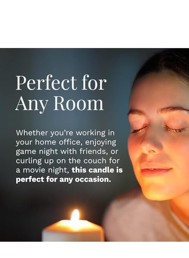 Candle-lite 18 oz Fireside Scented Jar Candle, Cozy Long-Lasting Fragrance - Image 3