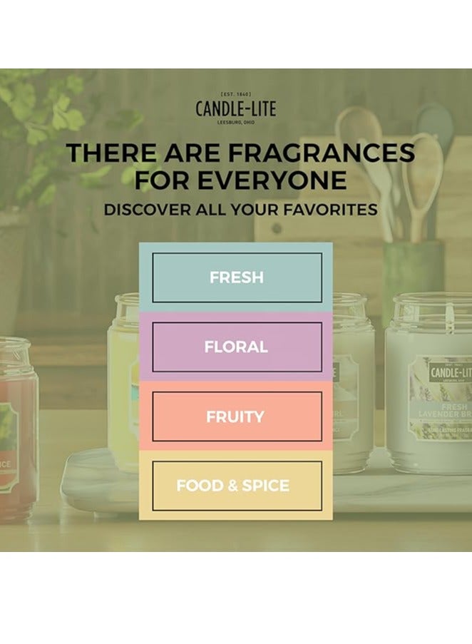 Candle-lite 18 oz Fireside Scented Jar Candle, Cozy Long-Lasting Fragrance - Image 5