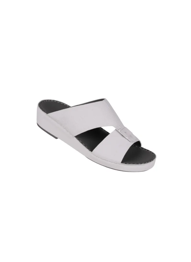بارجيل أونو 008-3741 Barjeel Uno Men Arabic Sandals BS 27 White
