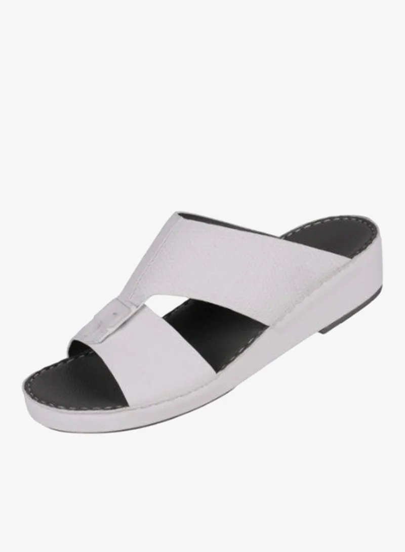 008-3741 Barjeel Uno Men Arabic Sandals BS 27 White