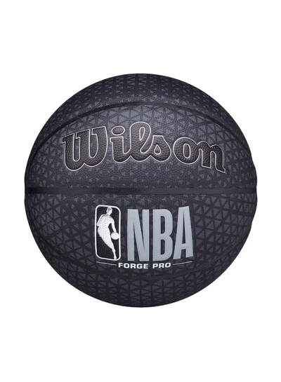 Wilson NBA Forge Pro Basketball - Size 7 for +12 years old and Adults - Black Print 1