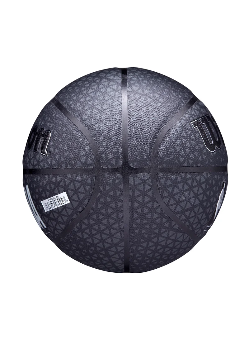 Wilson NBA Forge Pro Basketball - Size 7 for +12 years old and Adults - Black Print 1