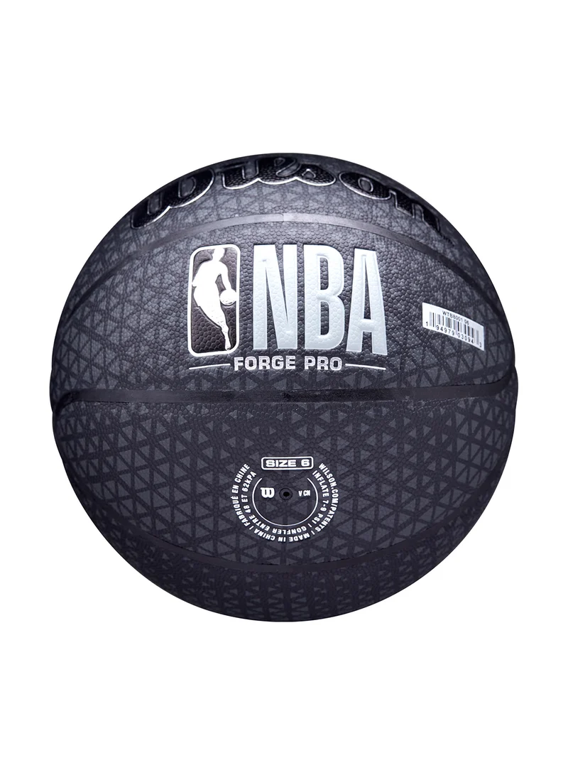 Wilson NBA Forge Pro Basketball - Size 7 for +12 years old and Adults - Black Print 1
