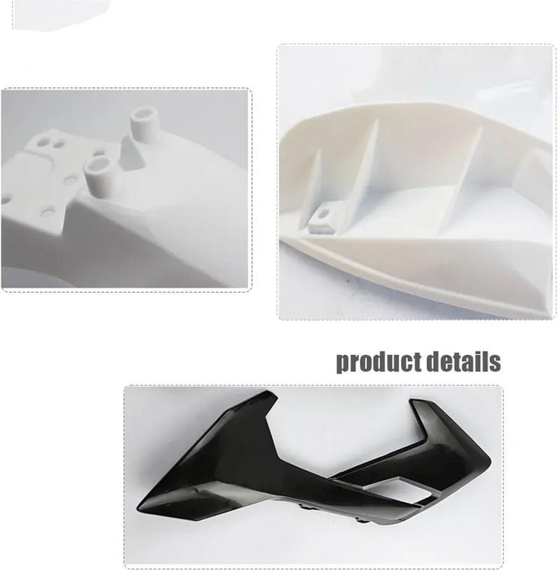 Wivplex Dirt Bike Fairing Body Cover Kit - White - Image 3