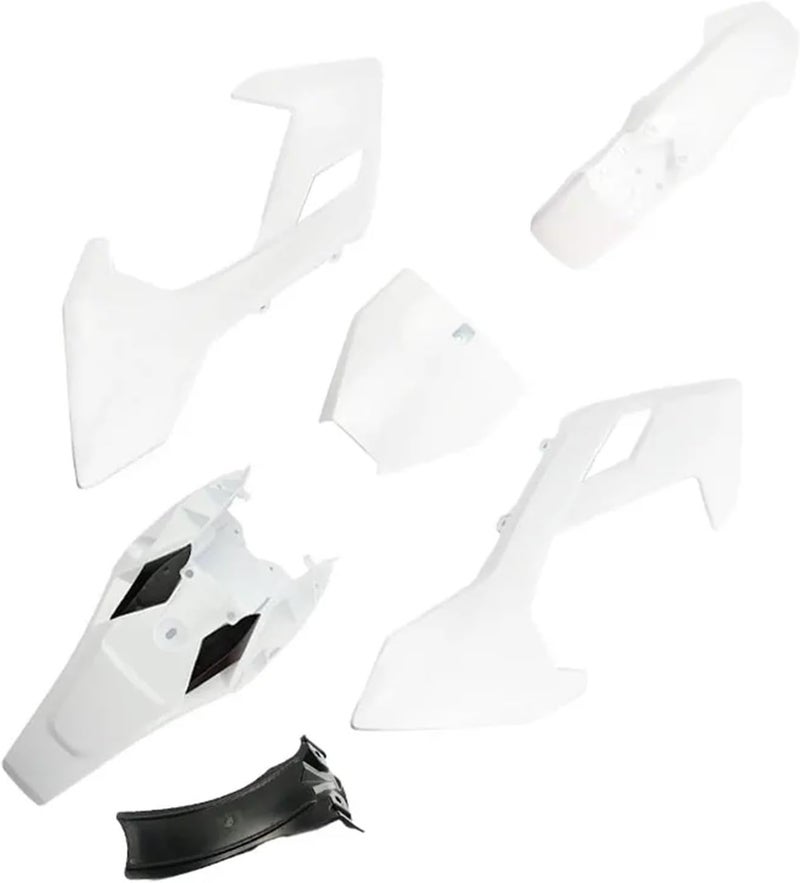 Wivplex Dirt Bike Fairing Body Cover Kit - White - Image 1