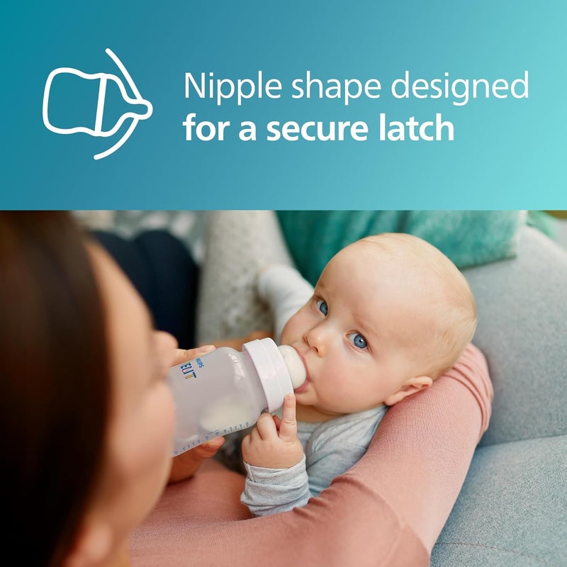 Avent Philips Avent Anti-Colic Nipple - Flow 4, 4-Pack - Image 3
