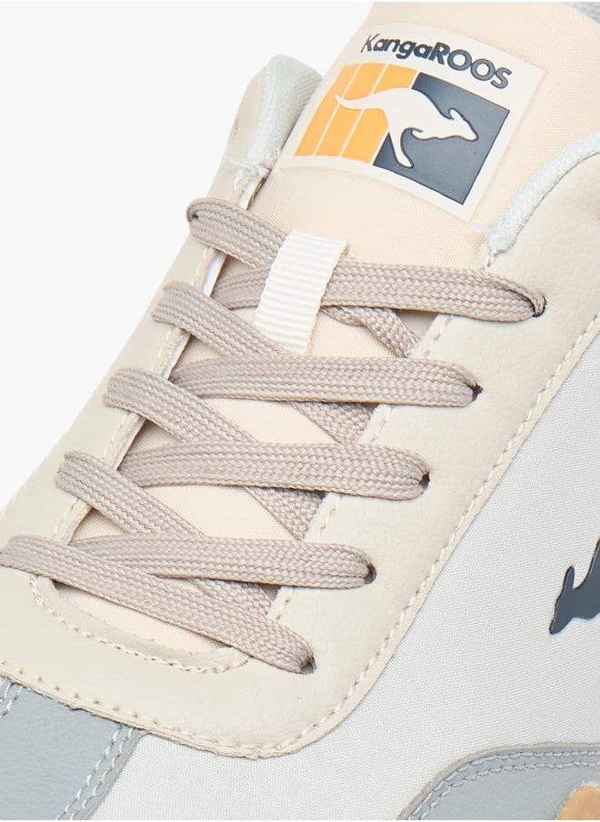 kangaROOS - Men's Logo Print Shoes with Lace-Up Closure - Image 1