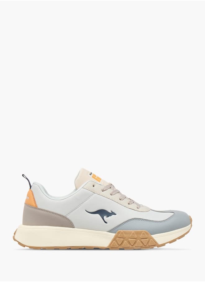 kangaROOS - Men's Logo Print Shoes with Lace-Up Closure - Image 1