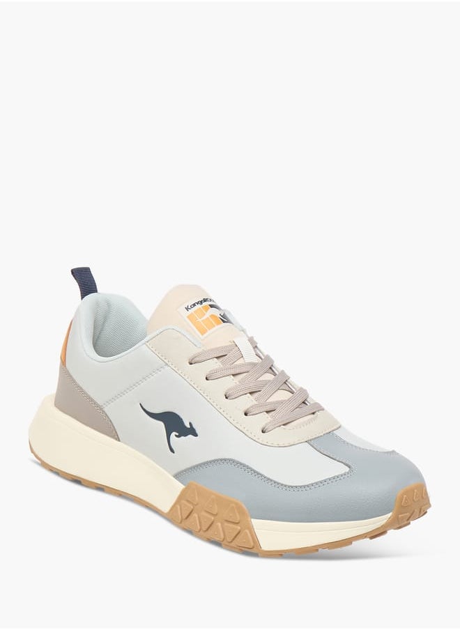 kangaROOS - Men's Logo Print Shoes with Lace-Up Closure - Image 1