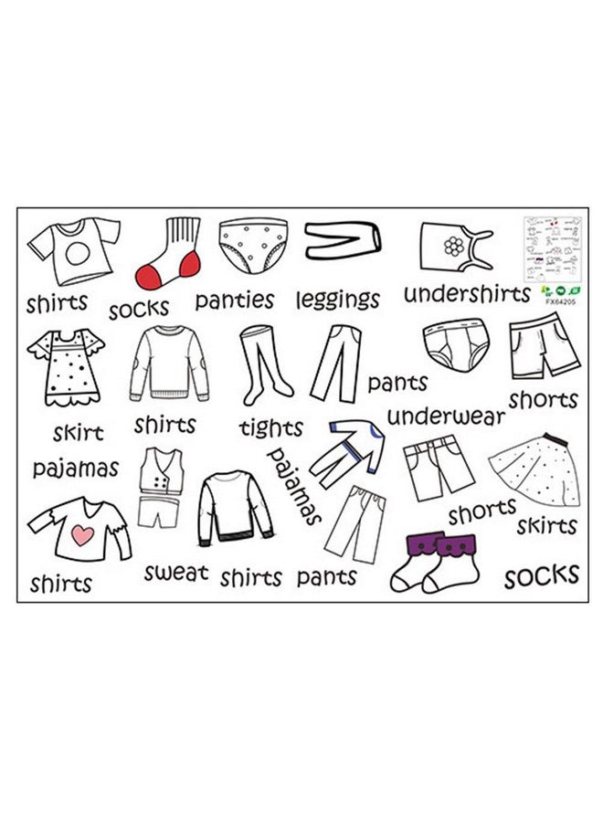 Veemoon Veemoon Clothing Decal Clothes Labels: Removable Dresser Clothing Decals for Wardrobe Clothing Classification Label Clothing Sort Stickers for Wardrobe Drawer Organizing Bedroom Decoration - Image 1