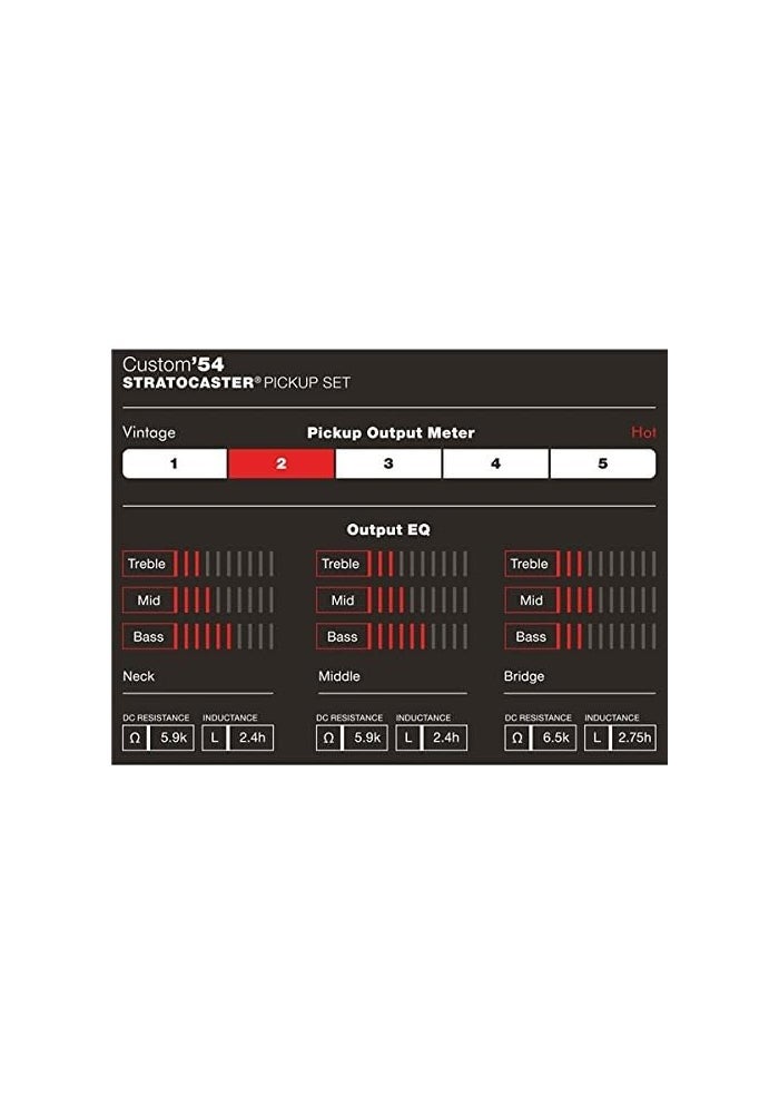 Fender Custom '54 Stratocaster Pickup Set - Image 3