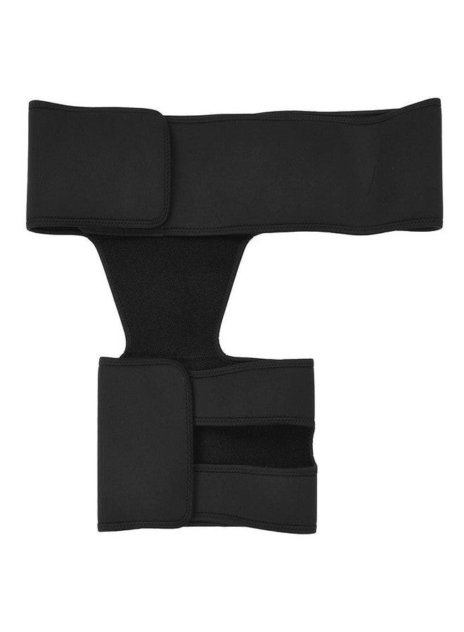 MVM Enterprise Hip Thigh Support Groin Support Brace Compression Thigh Strap Wrap for Recovery Sports Pain Relief Groin Compression Wrap for Pulled Muscles Hip Strap Brace for Men Women gym (1 pcs) - Image 2
