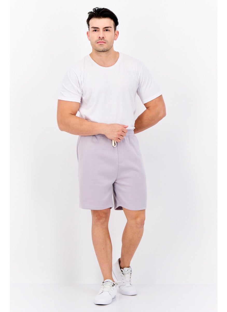 Men Brand Logo 7 Inseam Basic Shorts, Lavender - pzsku/Z38226AC4AD186FE11567Z/45/_/1738678448/8f94a5de-3fac-4744-b8bb-be805d64ba33