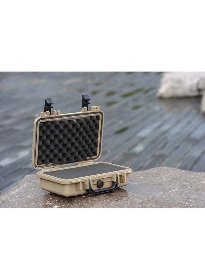 MEIJIA Portable All Weather Waterproof Protective Hard Case, Small Camera Case,Dry Case with Customizable Foam,Fit Use of Drones, Camera,Equipments, 11.65 ”x8.35”x3.78” - Image 5