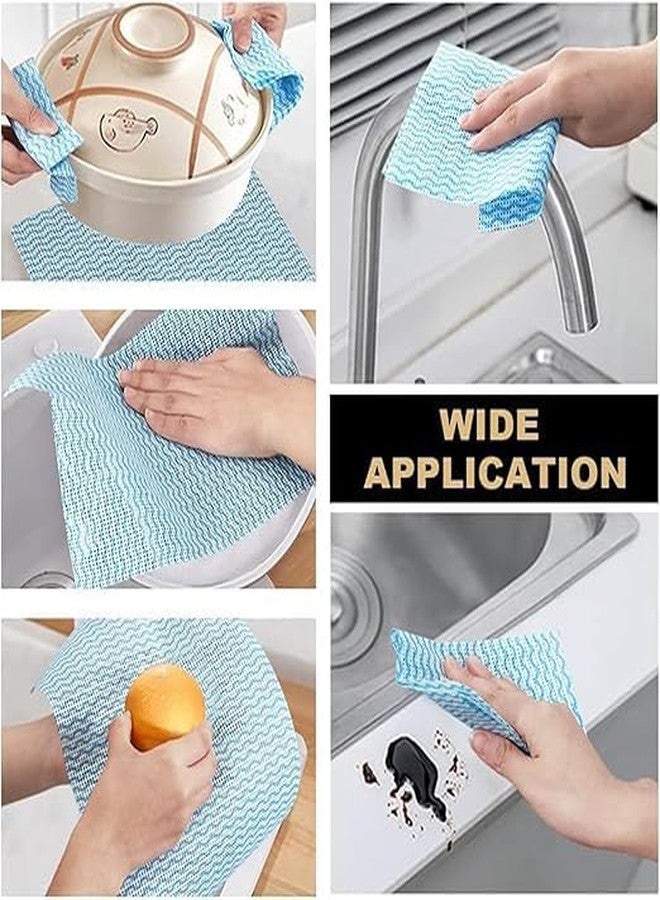 BENKO!-Premium Jambo Washable & Reusable Kitchen Towel Roll | Multicolor | With 100 Pulls/Sheet | Extra Thick 50 GSM | Size: 30cm x 25 cm | Highly Absorbent | Eco Friendly | Upto 10 Time washable - Image 4