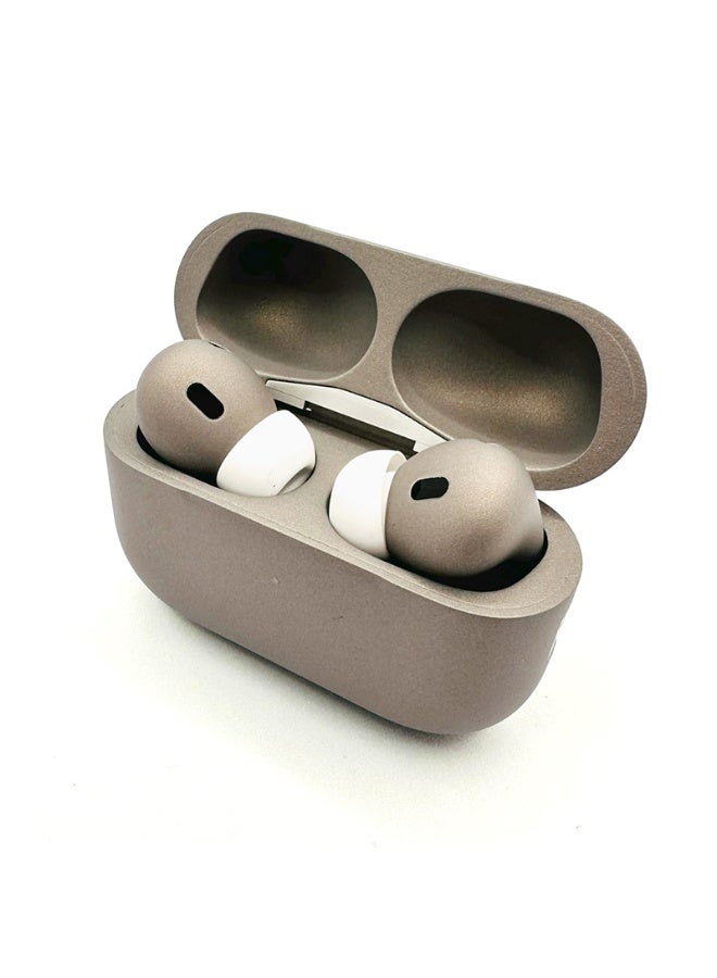 Craft Merlin Craft Customized Apple AirPods Pro 3 Noise Cancelling Earbuds – Natural Titanium 15 Bold - Image 2