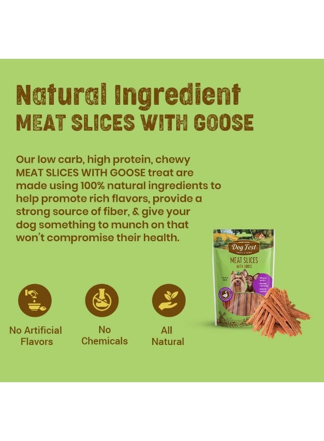 Dog Fest Slices with Goose for Small Breeds 55g - Image 5
