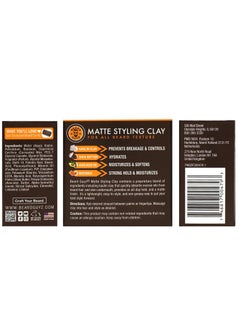 Beard Guyz Beard Guyz Matte Styling Clay  - Image 4