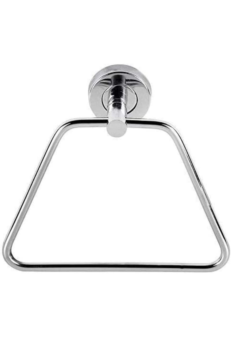 NYCAA Bathroom Stainless Steel Triangle Towel Ring/Towel Stand/Towel Holder/Nepkin Holder for Kitchen, Bathroom Use - Set of 2 Pcs. (2 Towel Rings) - Image 4