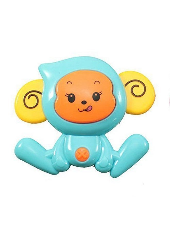 Storio Rubber 5 Pcs Lovely Colourful Rattle Toys For Toddler Based On Theme Of Jungle Animals For New Borns Baby/Toddler/Infant/Child-Pack Of 5,Multicolor - Image 5