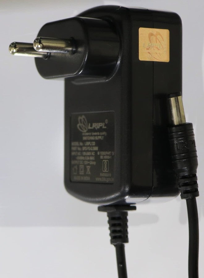 LRIPL126 Power Adapter 5V 1Amp (2.1MM PIN) for SETTOPBOX/DTH (InDigital, DEN,HATHWAY, SITI Cable STB) - Image 4