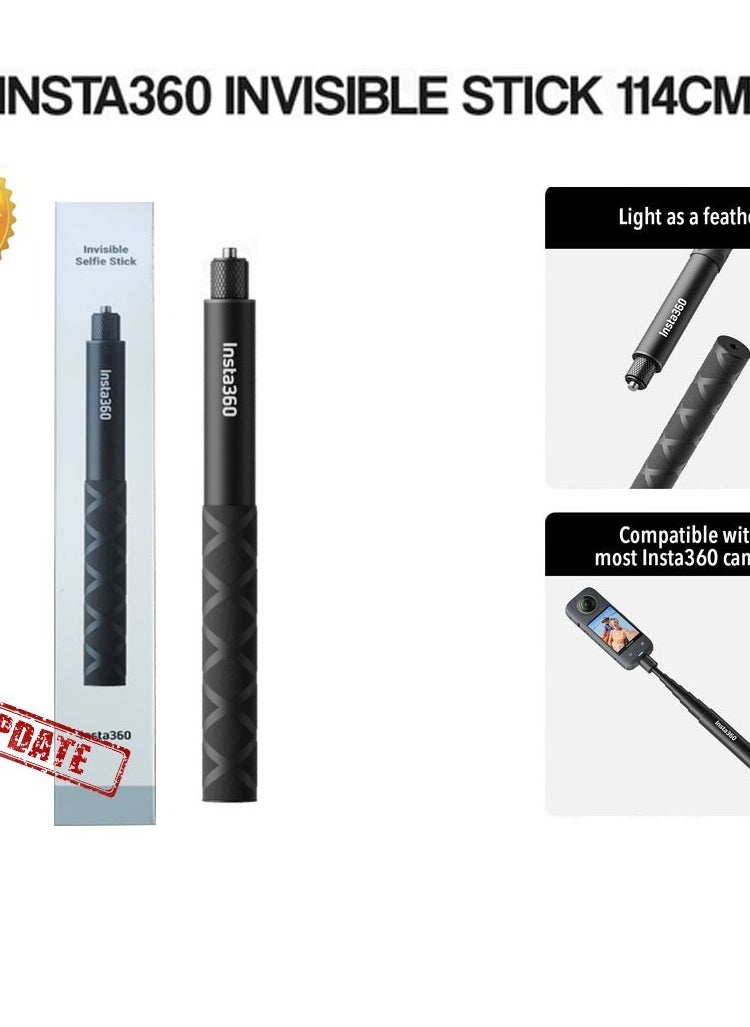 Generic - 【 STOCK】Original Insta360 114cm Invisible Selfie Stick for INSTA 360 Ace Pro2/X4/GO 3s/X3/ONE X2/ONE RS/ONE X/GO 3/ACE Pro/ACE - Image 1