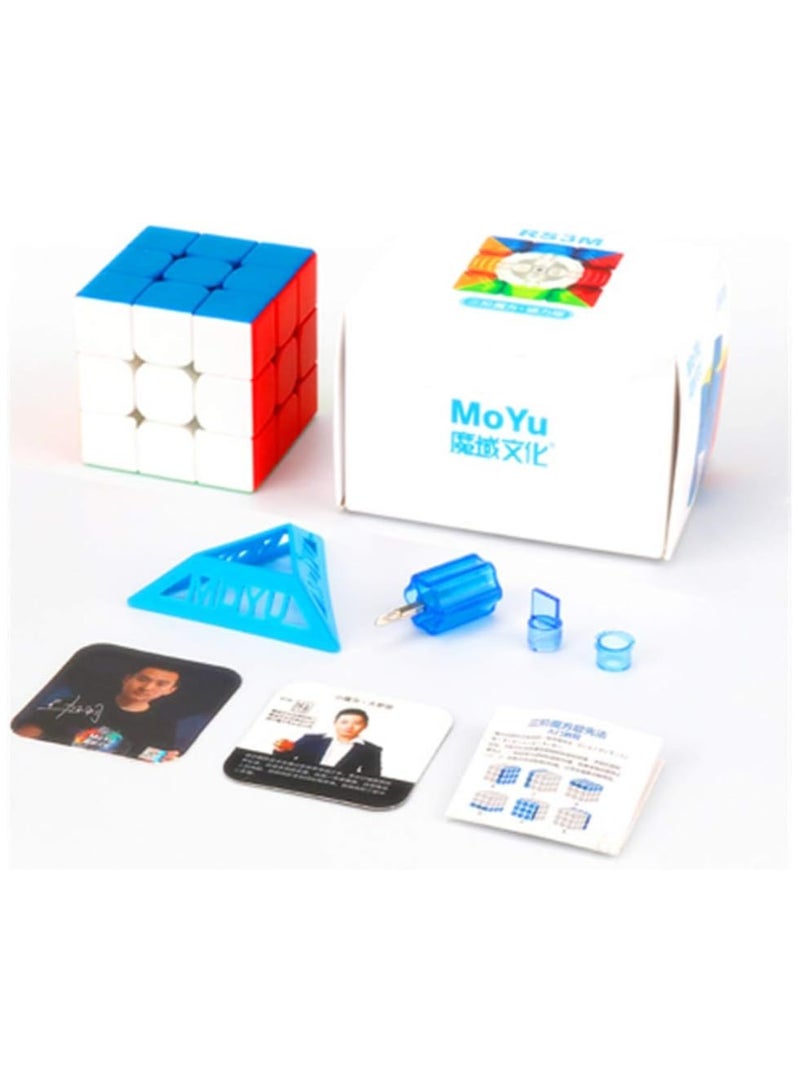 CuberSpeed 2020 3x3 Speed Cube stickerless, Moyu RS3M 2020 Mofang Jiaoshi MF3RS3 M Cube - Image 3